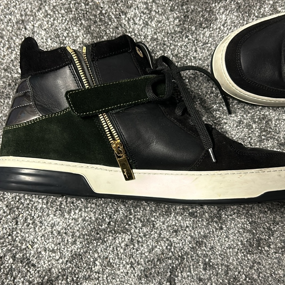 ferragamo high top sneakers